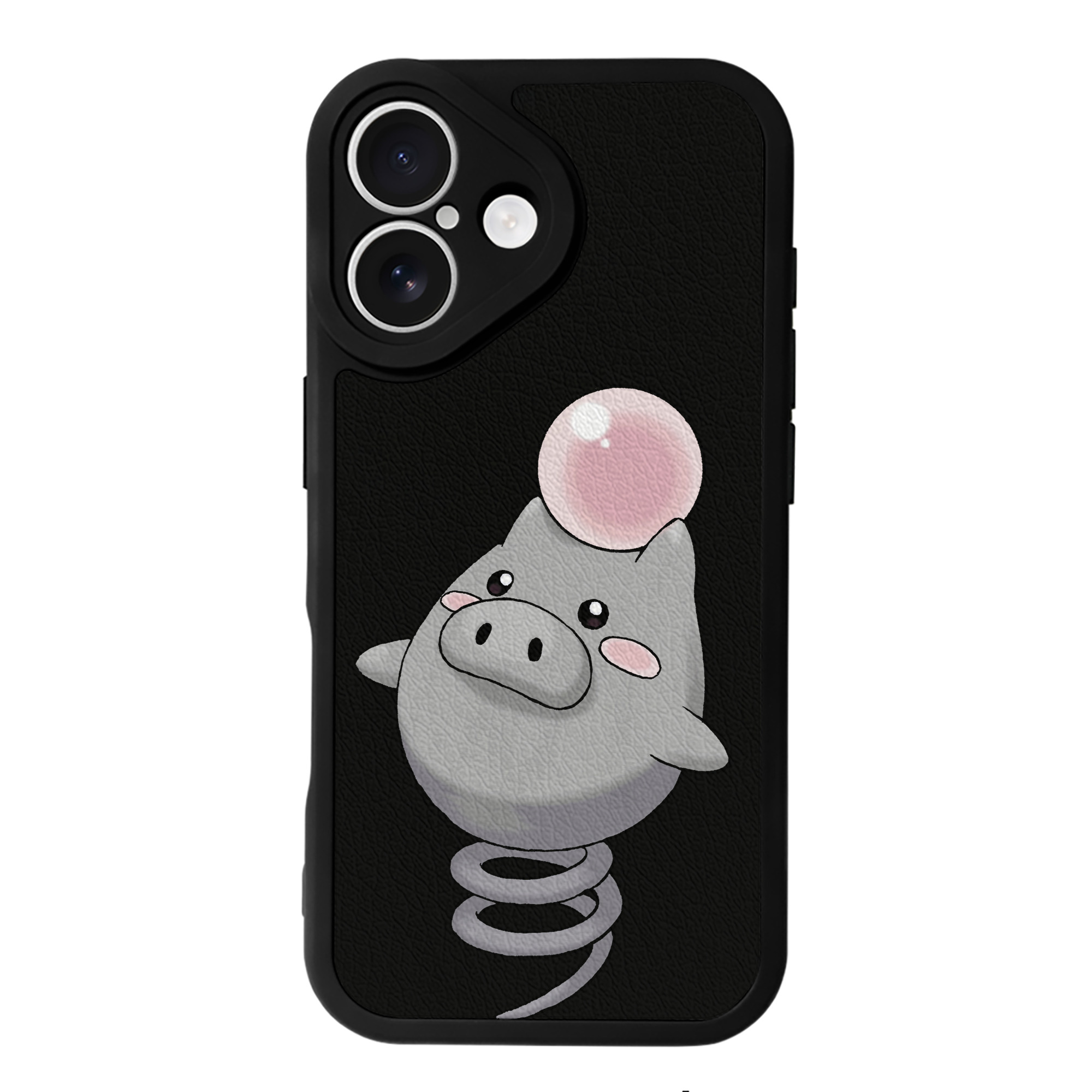（画像用） ポケットモンスター Pokémon 【iPhone 16シリーズ対応】シリコンスマホケース（レザー調） 材質：シリコン
